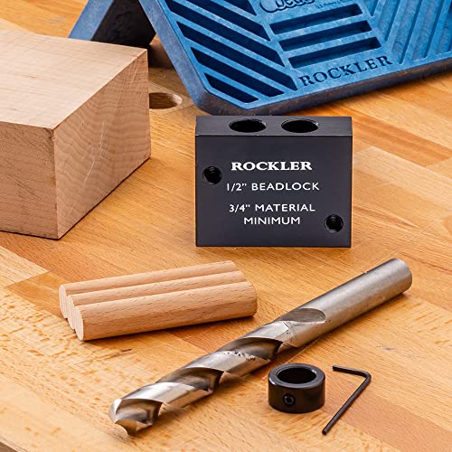 1/2'' Drill Guide Kit for Rockler Beadlock Joinery Jig