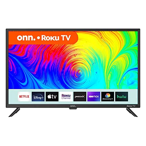 ONN 32-Inch LED 720p HD TV WiFi USB Compatible with Alexa & Google Assistant 100012589 (Renewed)