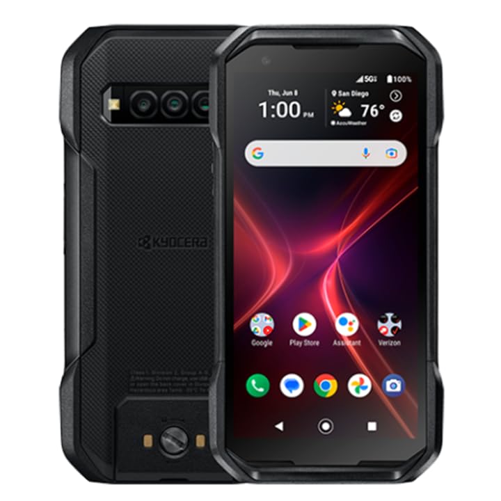 KYOCERA DuraForce PRO 3 E7200 Verizon 128GB Black 5G Smartphone