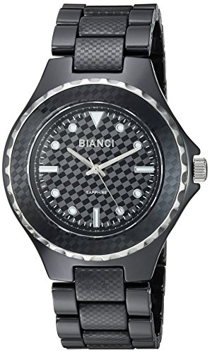 ROBERTO BIANCI WATCHES Women's Casaria Quartz Watch with Ceramic Strap, Black, 19 (Model: RB2790)
