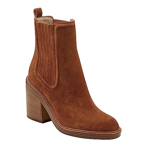 Marc Fisher LTD Women's HALIDA Ankle Boot, Cocco 240, 8