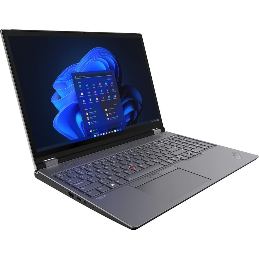 Lenovo ThinkPad P16 G1 21D6008WUS 16' Mobile Workstation - QHD - 2560 x 1600 - Intel Core i9 12th Gen i9-12950HX Hexadeca-core (16 Core) 2.30 GHz - 32 GB Total RAM - 1 TB SSD - Storm Gray