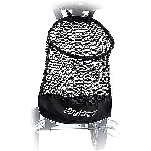 Bag Boy unisex adult Black Cart Storage Basket, Black, One Size US