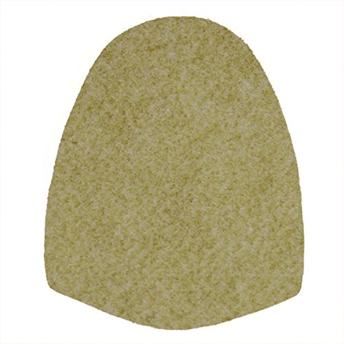 bowlingball.com Replacement Bowling Shoe Slide Soles (Grey Felt (S10)) Beige