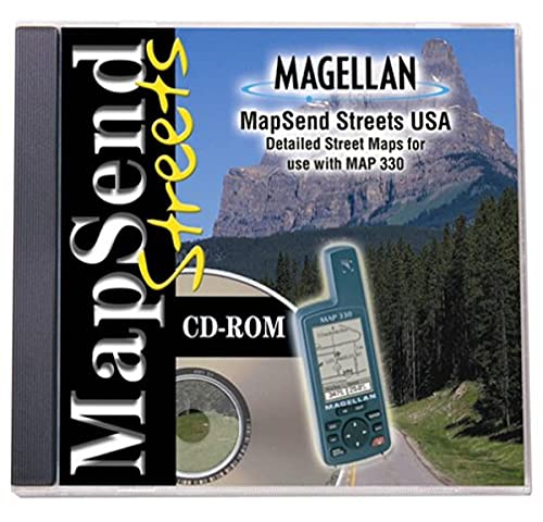 Magellan MapSend Streets CD For Map 330