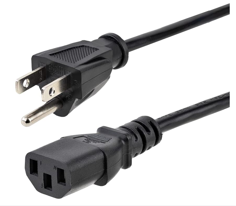 AC Power Cord Cable for LG W2753V-PF 27' LCD Monitor - 6ft