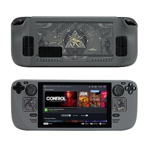 GeekShare Protective Case for Steam Deck Hard PC Shell Steam Deck Cover Detachable Steam Deck Case Protector - Land of Mystery