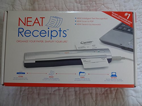 NeatReceipts Professional Mobile Receipt and Document Scanner and Software Combination Version 3.0