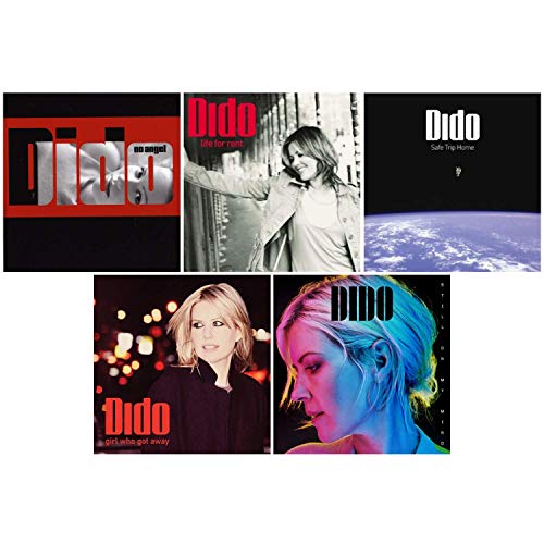 Dido: Complete Studio Album Discography - 5 CDs (No Angel / Life For Rent / Safe Trip Home / Girl Who Got Away / Still On My Mind)