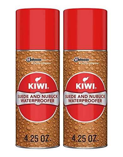 KIWI Suede and Nubuck Protector, 4.25 Oz (Pack of 2) Clear