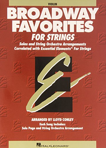 Essential Elements Broadway Favorites for Strings - Violin 1/2