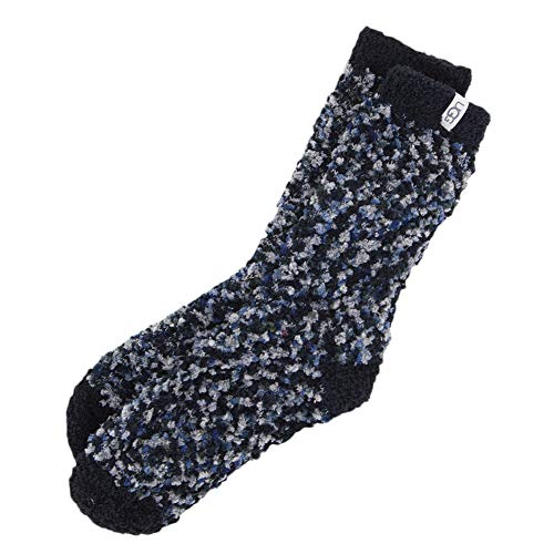 UGG Women's Cozy Chenille Sock, Black / Grey, O/S