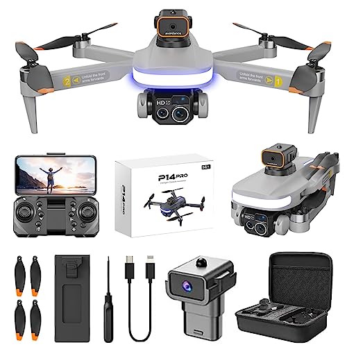 Mini Drone for Kids, Aerial Photography Quadcopter Remote Control Drone With HD Camera, Altitude Hold, Route Fly, Altitude Hold, Headless Mode, Gifts for Boys Girls