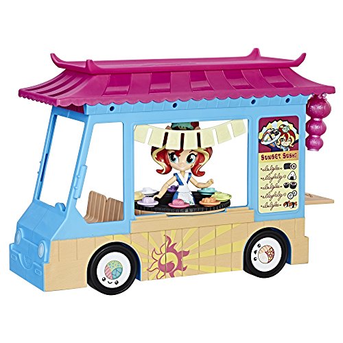My Little Pony Eg Minis Sunset Shimmer Sushi Truck
