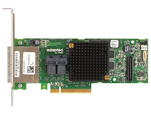 Adaptec RAID 78165-6Gb/s SAS - PCI Express 3.0 x8 - Plug-in Card - RAID Supported - 0, 1, 1E, 5, 6 RAID Level - 24 Total SAS Port(s) - 8 SAS Port(s) Internal - 16 SAS Port(s) External - 2280900-R