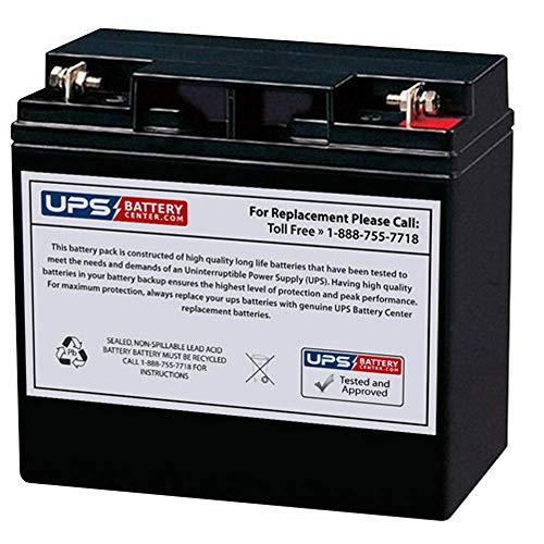 Powerland 10000 WATT Portable Generator PD3G10000E Compatible Replacement Battery by UPSBatteryCenter (Replaces 6DM18 & 6FM18)