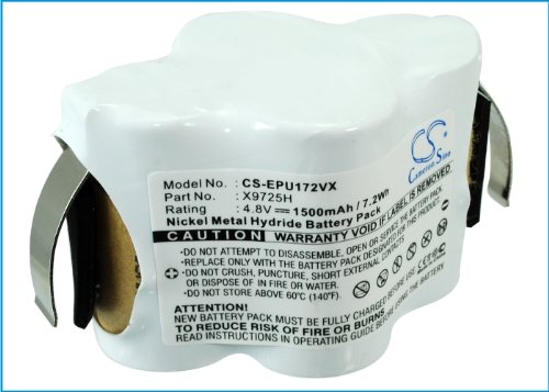 FYIOGXG 1500mAh / 7.20Wh Replacement Battery for Euro Pro Shark V1720, Shark V1725, Shark V1725H PN:Euro Pro X9725H