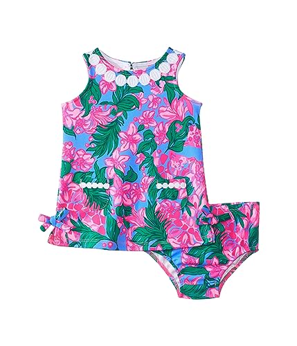 Lilly Pulitzer Baby Girl's Lilly Knit Shift (Infant) Cerise Pink Safari Sunset 18-24 Months
