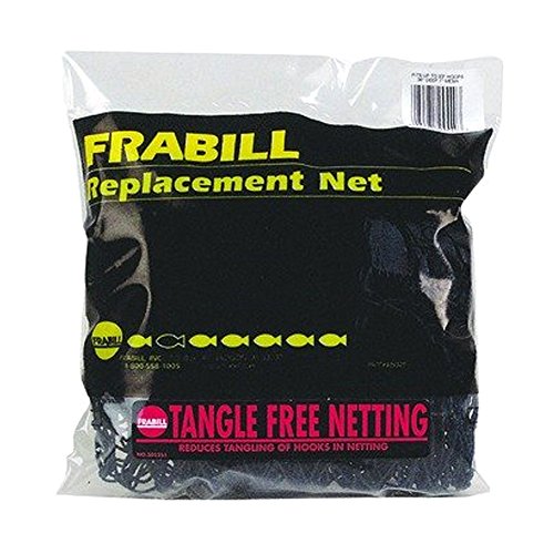 Frabill Rubber Replacement Net,Black 17 x 19, Multi (3060)