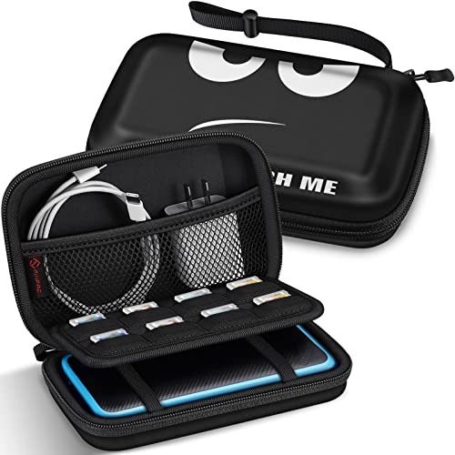 Fintie Carrying Case for Nintendo 2DS XL/New 3DS XL LL, Protective Hard Shell Portable Travel Cover Pouch for New 3DS XL LL/New 2DS XL Console with Slots for Games & Inner Pocket (Dont Touch)