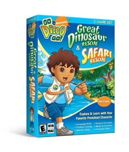 Nickelodeon Go Diego Go: Great Dinosaur Rescue & Safari Rescue (2-Game Set) [Old Version]
