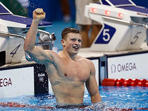 Celebrity Print Posters Adam Peaty Poster - 18 x 24 inch