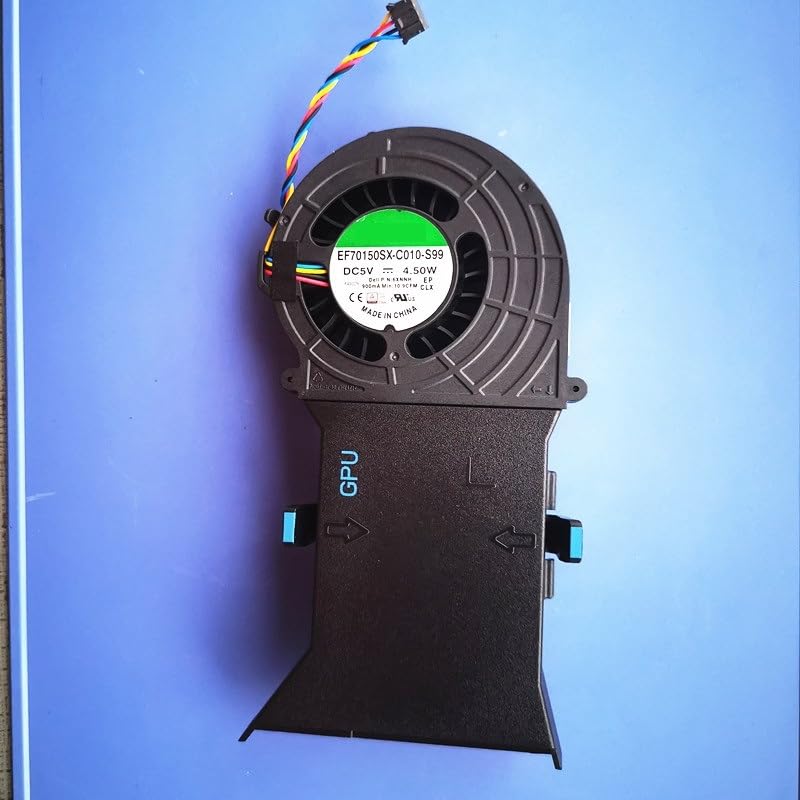 CPU GPU Cooler Fan for DELL for Alienware ALWAR-3508/1808 R1 4528B ASM100-1580 for Alpha R2 0XH2YX 06XNNH KSB0705HB-A Radiator (Color : GPU Fan)