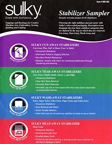 Sulky Of America Sampler Pack stabilizer, Assorted