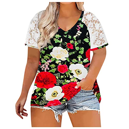 Women Summer Tops 2023 Generic Black Top Women Fall Tops Womens 2022 Plus Sweaters Try Before You Buy Womens Tops Boho Lace Tops for Women Lace Trim Top for Women