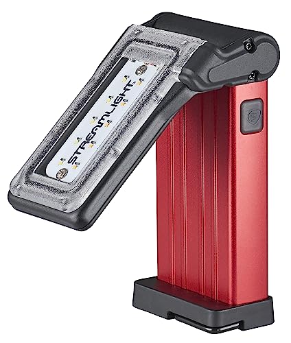 Streamlight 61501 Flipmate 500-Lumen USB Rechargeable Multi-Function Compact Work Light, Red