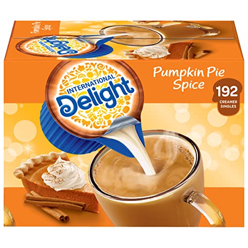 IInternational Delight Creamer Singles Pumpkin Pie Seasonal Only, 192 Serving
