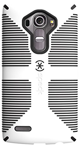 Speck Products Candyshell Grip Cell Phone Case for LG G4 - White/Black