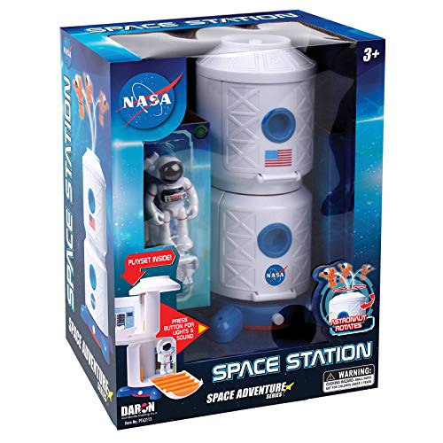DARON NASA Space Adventure Series: Space Station with Lights, Sounds & Figurine (B07R4XX8S8)