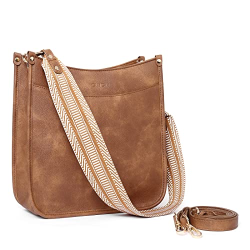 CLUCI Crossbody Bags For Women Trendy Fashion Shoulder Bag Mesh Purse For Ladies with Two Strap