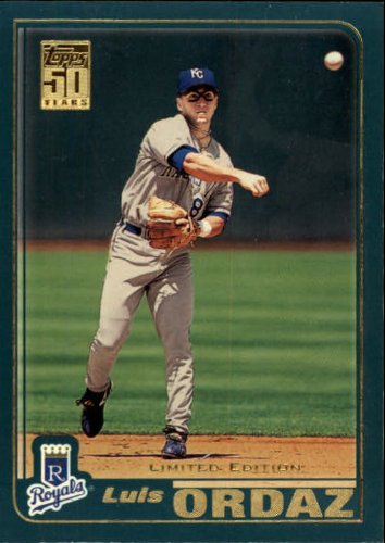 2001 Topps Limited Baseball Card (#/3085) #719 Luis Ordaz