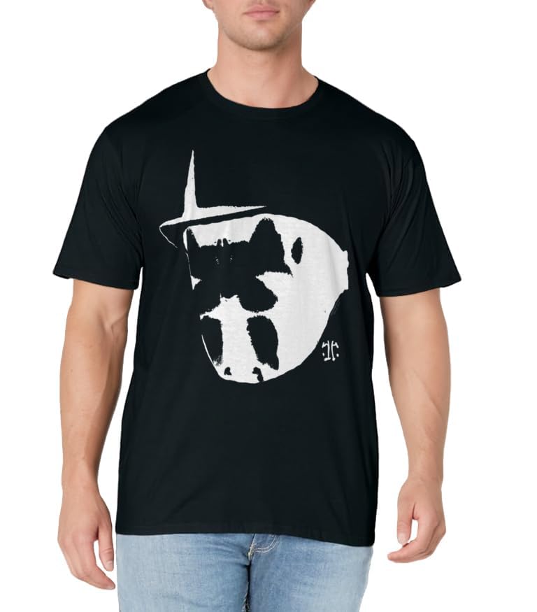 Watchmen Rorschach Mask and Symbol T-Shirt