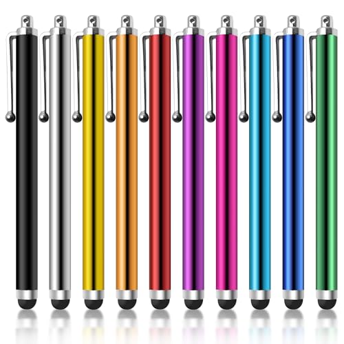 Stylus Pen for Touch Screen, Stylus Pen for iPad, Tablet Stylus Pencil, High Sensitivity & Fine Point Universal for Android/Phone/iPad Pro/Air/Android/and All Devices, 10 Pack