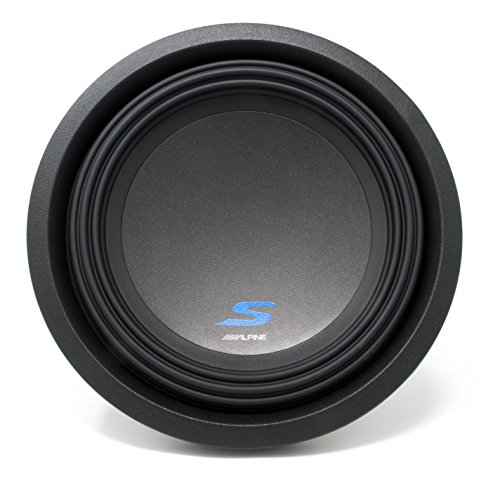 Alpine S-W10D4 S-Series 10' Dual 4-Ohm Subwoofer