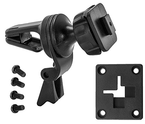 ARKON Mounts Air Vent Car Mount for Sirius XM Satellite Radios | Single-T and AMPS Pattern Compatible | Securely Mounts Satellite Radios to Air Vents | Premium-Grade Reinforced Composite | SR157