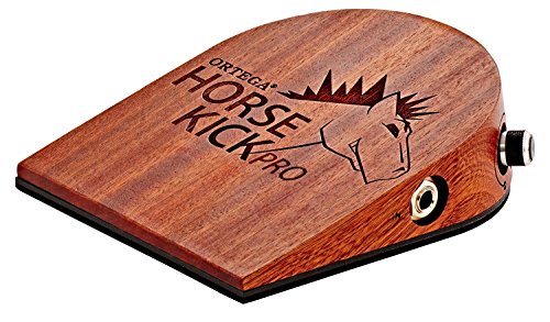 Ortega Guitars Digital Singer-Songwriter Percussion Stomp Box with 5 Samples (HORSE KICK PRO)