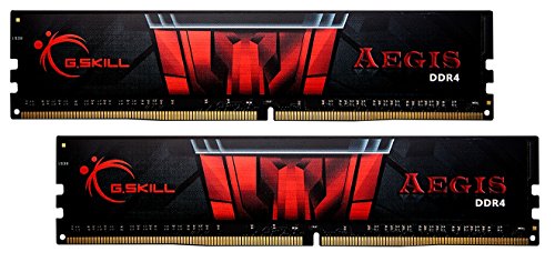 G.SKILL AEGIS Series (Intel XMP) DDR4 RAM 16GB (2x8GB) 3000MT/s CL16-18-18-38 1.35V Desktop Computer Memory UDIMM (F4-3000C16D-16GISB)