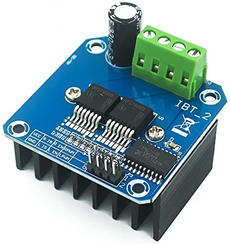 WWZMDiB BTS7960 43A High Power Motor Driver Module Smart Car Driver Module for Arduino Current Limit