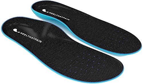 High Arch Sole Seats w/Heel Seat Technology - Foot Orthotic Insoles for Plantar Fasciitis, Heel Pain, Heel Spurs | Fascia-Bar Technology, 100% Guaranteed (XL)