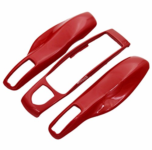 3-pieces Painted Center and Side Key Casing Shell Cover for Porsche Boxster Turbo Cayenne Panamera Macan Cayman 911 918 996 997 991