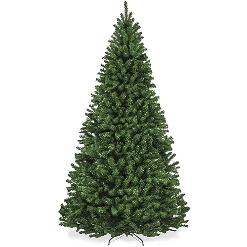 Best Choice Products 4.5ft Premium Spruce Artificial Holiday Christmas Tree for Home, Office, Party Decoration w/ 400 Branch Tips, Easy Assembly, Metal Hinges & Foldable Base