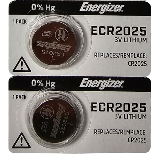 Energizer CR2025 Lithium Battery Pack Of 2