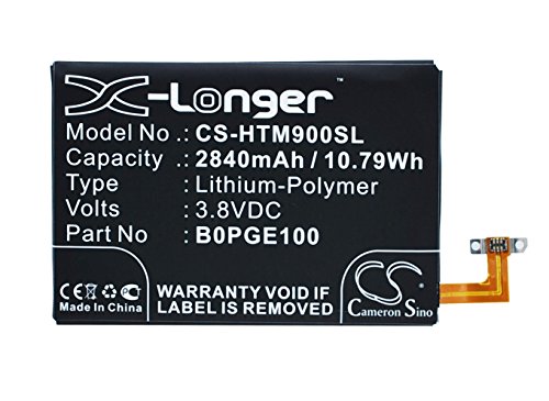 XSP Replacement Battery for One M9 Plus, One M9, M9, S9u, One Me, One M9+, 0PJA120, One S9, One Hima, S9, One M9pw, One S9 TD-LTE PN 35H00236-01M, BOPGE100, B0PGE100