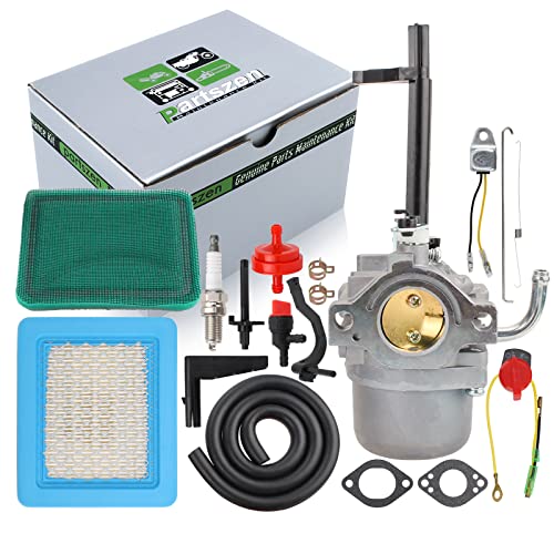 partszen 697978 Carburetor Fit for B&S Nikki 591378 030430 695115 695114 for Troy Bilt 204412-0147E1 Porter Cable BSI525-W Electric Generator, Storm Responder 5500 Generator