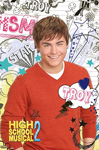 Trends International High School Musical 2 - Troy Wall Poster, 22.375' x 34', Premium Unframed Version