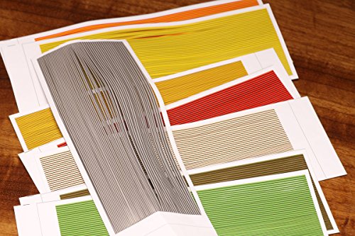 Hareline Synthetic Quill Body – Red Quill